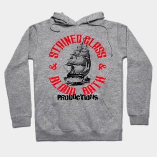 Stained Glass and Blood Bath Productions logo Hoodie